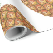 Wasserfarben-Apfelmuster 1 Geschenkpapier (Rolleneckpunkt)
