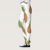Wasserfarben-Apfelmuster 1 Leggings (Links)