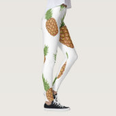 Wasserfarben-Apfelmuster 1 Leggings (Rechts)