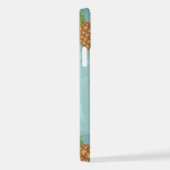 Wasserfarben-Apfelmuster 2 iPhone Hülle (Rechte Seite)