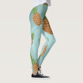 Wasserfarben-Apfelmuster 2 Leggings (Rechts)