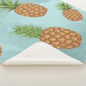 Wasserfarben-Apfelmuster 2 Sherpadecke (3/4)