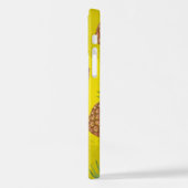 Wasserfarben-Apfelmuster 3 iPhone Hülle (Linke Seite)