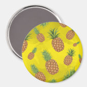 Wasserfarben-Apfelmuster 3 Magnet (Vorderseite/Rückseite)