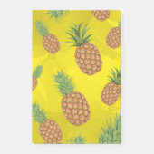 Wasserfarben-Apfelmuster 3 Post-it Klebezettel (Vorderseite)