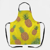 Wasserfarben-Apfelmuster 3 Schürze (Vorderseite)