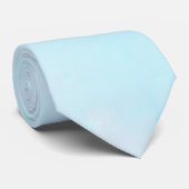 Wasserfarben Aquamarine Blaue Pink-Pastellfarben H Krawatte (Gerollt)