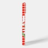 Wasserfarben auf Gingham Case-Mate iPhone Hülle (Rückseite / Rechts)