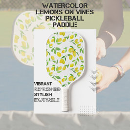 Wasserfarben auf Reben Pickleball Schläger