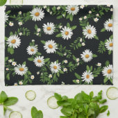 Wasserfarben auf schwarz geschirrtuch (Gefaltet)