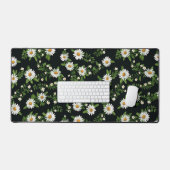 Wasserfarben auf schwarz schreibtischunterlage (Tastatur & Maus)