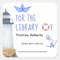 Wasserfarben - Babydusche Buchzeichen