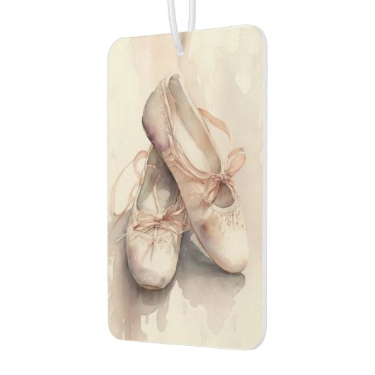 Wasserfarben Ballet Shoes Air Freshener Autolufterfrischer (Links)