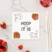 Wasserfarben Basketball Papier Napkins Serviette (Beispiel)