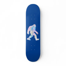 Wasserfarben-Bigfoot-Skateboard