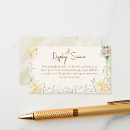 Wasserfarben-Birnen-Garten-Display-Dusche Begleitkarte