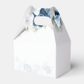 Wasserfarben Bläschen Blütenblut Hochzeit Geschenkschachtel (Rückseite)