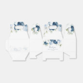 Wasserfarben Bläschen Blütenblut Hochzeit Geschenkschachtel (Ungefaltet)