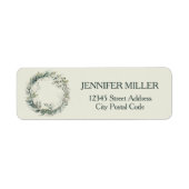 Wasserfarben-Blätter und Blume (Vorne)