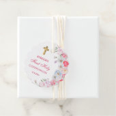 Wasserfarben Blume Erste Kommune Geschenkanhänger (Beispiel)