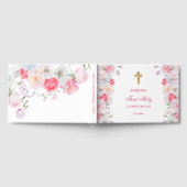 Wasserfarben Blume Erstes Gästebuch (Voll)