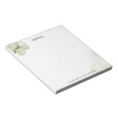 Wasserfarben Blume Sehr geehrter Gott Guide Me Not Notizblock (angewinkelt)