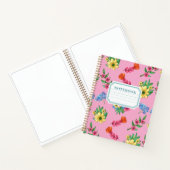 Wasserfarben-Blumen-Notizbuch Notizblock (Innenseite)