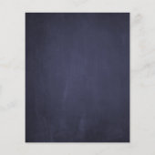 Wasserfarben Blumenbudget Brautdusche Einladung (Rückseite)