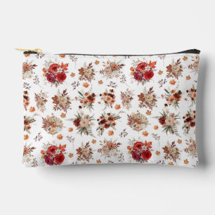 Wasserfarben Blumenfall Herbstmuster chic Zubehörtasche