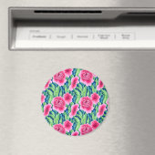 Wasserfarben-Blumenmagnet Magnet (In Situ (Geschirrspüler))
