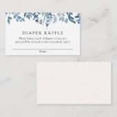 Wasserfarben Blütenblumen Faltkarte für den Papier Begleitkarte (Vorne/Hinten)