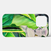 Wasserfarben-Blütenkalk Case-Mate iPhone Hülle (Rückseite (Horizontal))