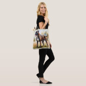 Wasserfarben-Boxerhund Tasche (Am Model)
