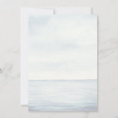 Wasserfarben-Brautparty Einladung (Rückseite)