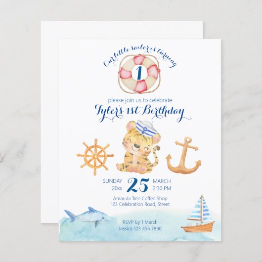 Wasserfarben-Budget für Wassersport (Vorne/Hinten)