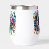 Wasserfarben Butterfly Blumengarten Personalisiert (Rechts)