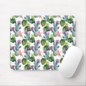Wasserfarben Cacti Art Muster Mousepad (Mit Mouse)