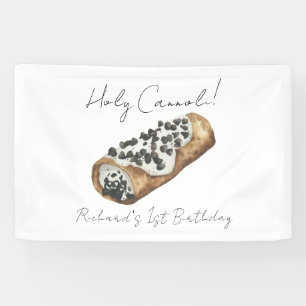 Wasserfarben-Cannoli-1.-Geburtstagsfeier Banner