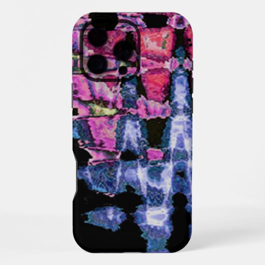Wasserfarben-Design iPhone Hülle (Rückseite)