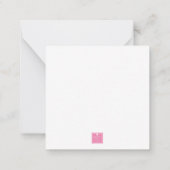 Wasserfarben-Designer Parfum Geschenkverpackung Mitteilungskarte (Rückseite)