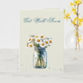 Wasserfarben-Diäten werden mit Gedicht bald gut ge Karte (Gelbe Blume)