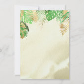 Wasserfarben-Dinosaurier-Gender-Neutral-Baby-Dusch Einladung (Rückseite)