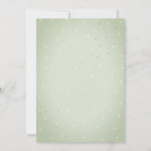 Wasserfarben-Dinosaurier-Laufwerk mit Babydusche Einladung (Rückseite)