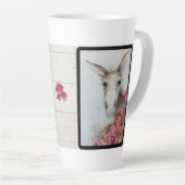 Wasserfarben-Donkey-Latte-Cup Milchtasse (Rechte Ecke)