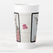 Wasserfarben-Donkey-Latte-Cup Milchtasse (Vorderseite)