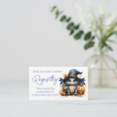 Wasserfarben-Drachen-Halloween-Kinderdusche Begleitkarte (Stehend Vorderseite)