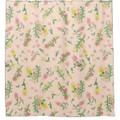 Wasserfarben Duschvorhang (Vorderseite)