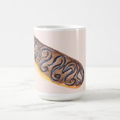 Wasserfarben Eclairs Donuts Fun Whimiscal Pink Kaffeetasse (Mittel)
