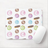 Wasserfarben-Eclairs Donuts Fun Whimiscal Sweet Mousepad (Mit Mouse)