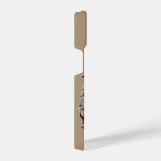 Wasserfarben-Eichhörnchen Neugieriges Pinkeln nach iPhone Hülle (Rechte Seite)